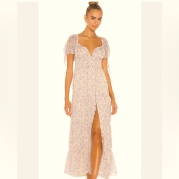 Tularosa Dresses & Skirts - TULAROSA ANNALYSE Dress In Ivory Rose Blooms Size Small